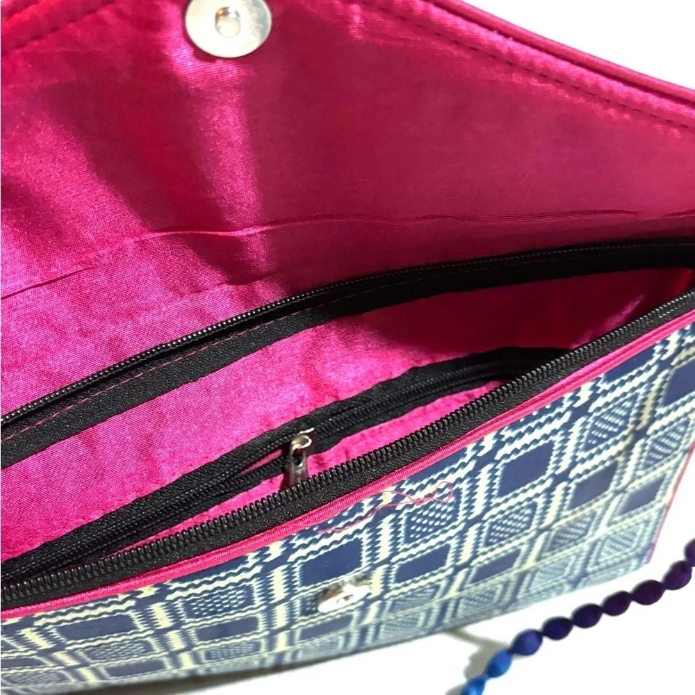 Handmade Ankara African print shoulder/ clutch bag